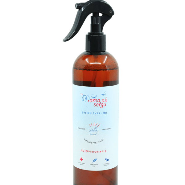 Vonios valiklis su probiotikais